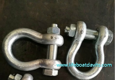 Shackle for Lifeboat Davit