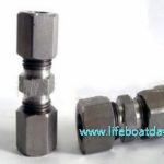 Hydraulic Hose Connection For Free Fall Lifeboat Davit
