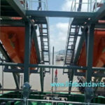 55KN FREE FALL LIFEBOAT LAUNCHING APPLIANCE FOR TRAINNING