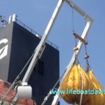 Proof Load Testing Water Bags For Free Fall Lifeboat Davit