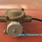 AC 42V Totally enclosed FRP Lifeboat Charging Socket