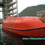 8.5m with 55 Persons F.R.P SOLAS Approval Common Type Totally Enclosed Lifeboat