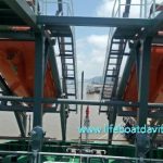 55KN FREE FALL LIFEBOAT LAUNCHING APPLIANCE FOR TRAINNING