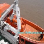 A Frame Davit For Fast Rescue Boat