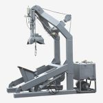 ABS And EC Approval A Frame Hydraulic Fast Rescue Boat Davit