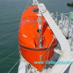 5.7m good price with High Quality SOLAS standard F.R.P Totally Enclosed Lifeboat