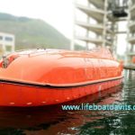 ABS Approval F.R.P 120 Person of 10.2m Fire-resistant Totally Enclosed Lifeboat