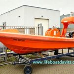 6.0M FRP Fast Rescue Boat With 8 Persons ABS Approval