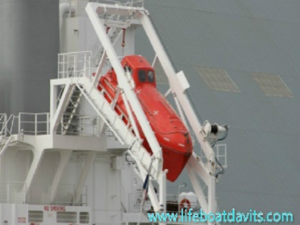 4.9 FRP Free Fall Lifeboat For Trainning