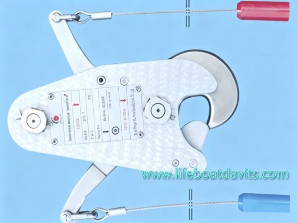 CCS And EC Approval 31-37KN Manual And Auto Release Hook For Rescue Boat And LifeRaft