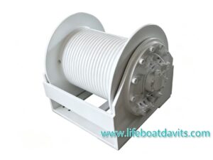 Hydraulic Winch For Free Fall Lifeboat Davit With CCS And EC Approval