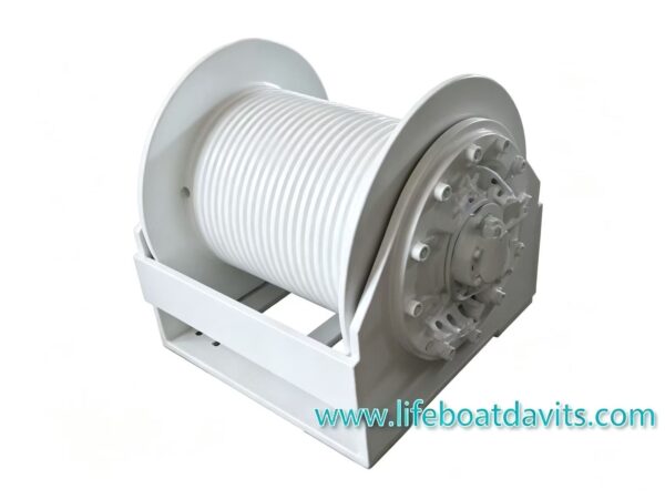 Hydraulic Winch For Free Fall Lifeboat Davit With CCS And EC Approval