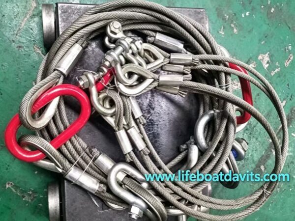 Lifeboat Fastening and Fixing Steel Rope