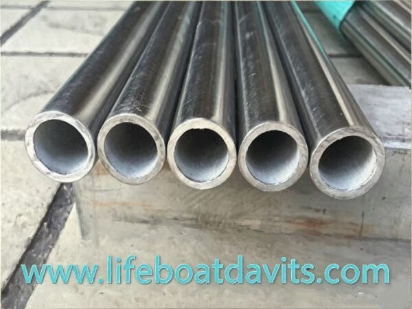 Stainless 316 Pipes For Free Fall Lifeboat Davit