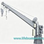 23KN Resue Boat Davit With ABS approval