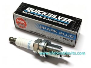 Spark Plug Of FRP Rescue Boat Outboard Mercury Engine