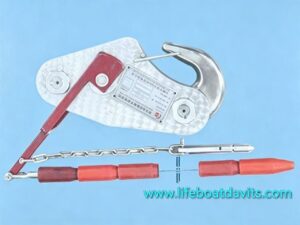 CCS And EC Approval 15KN Manual Release Hook For Rescue Boat