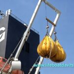 Proof Load Testing Water Bags For Free Fall Lifeboat Davit