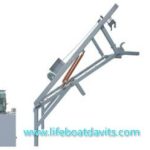 55KN Free Fall Lifeboat Davit