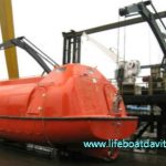 70KN Connecting Rod Type Davit