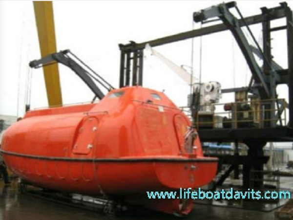 70KN Connecting Rod Type Davit