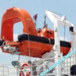 30KN Fast Rescue Boat Davit With MED Approval