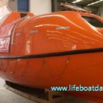 7.0M Partially Enclosed lifeboat With RS Approval