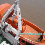 A Frame Davit For Fast Rescue Boat