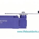 Schneider Limit Stroke Switch used for the Rescue Boat Davit