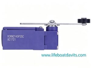 Schneider Limit Stroke Switch used for the Rescue Boat Davit