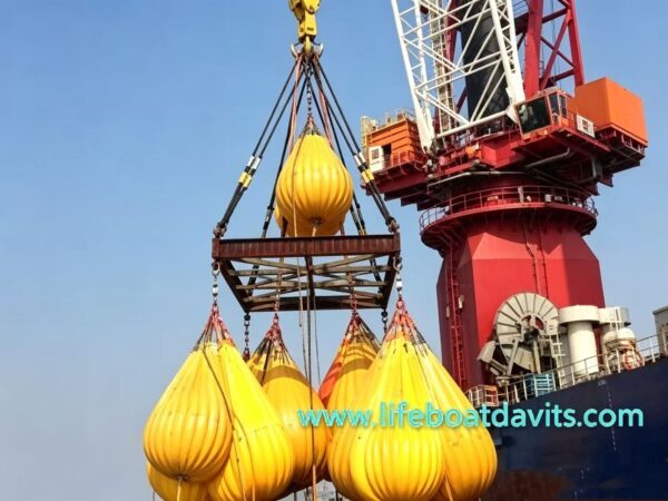 Proof Load Testing Weight Bags For Lifeboat Davits