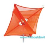 Foldable Type Radar Reflector For Lifeboat