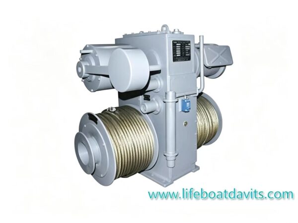 50KN Electrical Lifeboat Winch