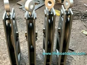 Steel Pulley For Totally Enclosed Lifeboat Davit