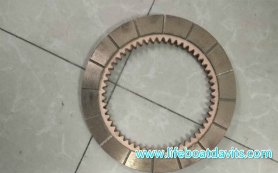 Inner Brake Disk Of The Totally Enclosed LifeBoat And Rescue Boat Davit Winches