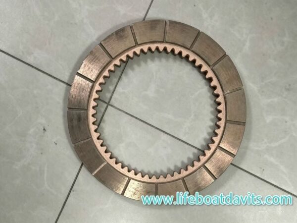 Inner Brake Disk Of The Totally Enclosed LifeBoat And Rescue Boat Davit Winches