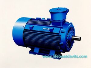 Explosion-Proof Three-phase A.C Induction Motor For The Winches Of Lifeboat And Rescue Boat Davit