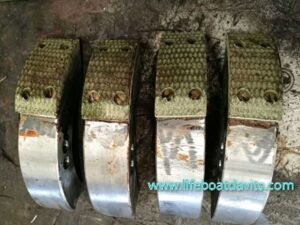 Brake Disk Pad Used For The Lifeboat And Rescue Boat Winch