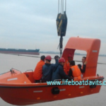 4.5M FRP 25HP OUTBOARD Rescue Boat For Trainning