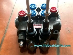 Free Fall Lifeboat Davit Manifold Valve And Operation Valve