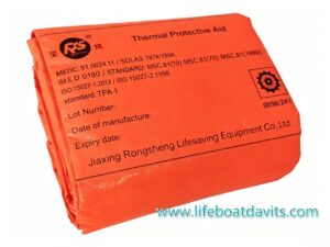 Marine lifesaving Thermal Protective Aid with CCS OR MED Approval