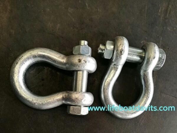 Shackle for Lifeboat Davit