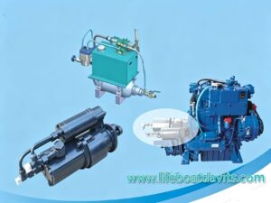 Hydraulic Strater Device of N485J-3 Engine For Totally Enclosed Lifeboat