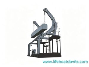 65KN Gravity Rolling Type davit