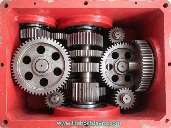 Gear Box For Totally Enclosed Lifeboat Davit Winch