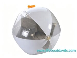 Inflatable Type Radar Reflector For Lifeboat