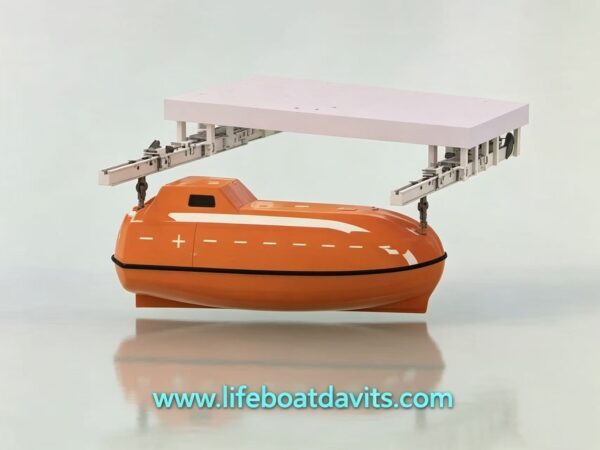 120KN Gravity TelescopicType davit